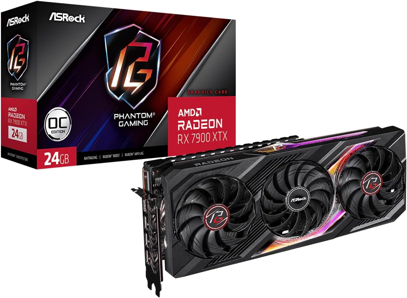 ASRock Phantom Gaming Radeon RX 7900 XTX 24GB OC