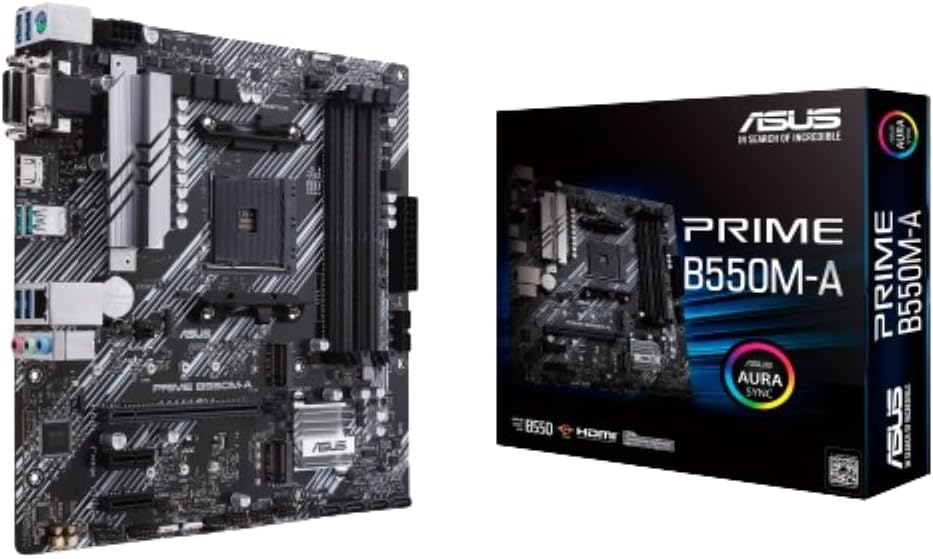 ASUS Prime B550M-A WiFi II Micro ATX Motherboard